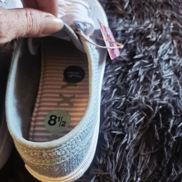 Roxy Marina Blue Sneakers Size 8.5 - Picture 7 of 11